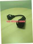 Cablu Adaptor Diagnoza Camion Tir Man Tga 12pin Obd2 Delphi Autocom M