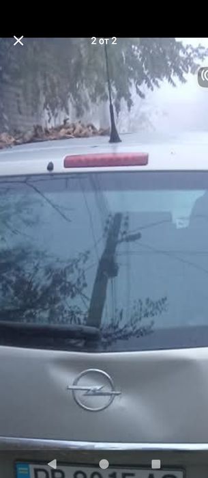 ОПЕЛ 'ЗАФИРА" 1.9 дизел спряна е от движение тъй като двигателя е за р