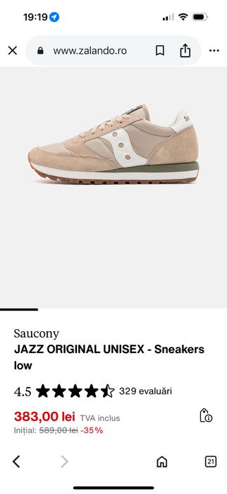 Adidasi Saucony, marimea 38