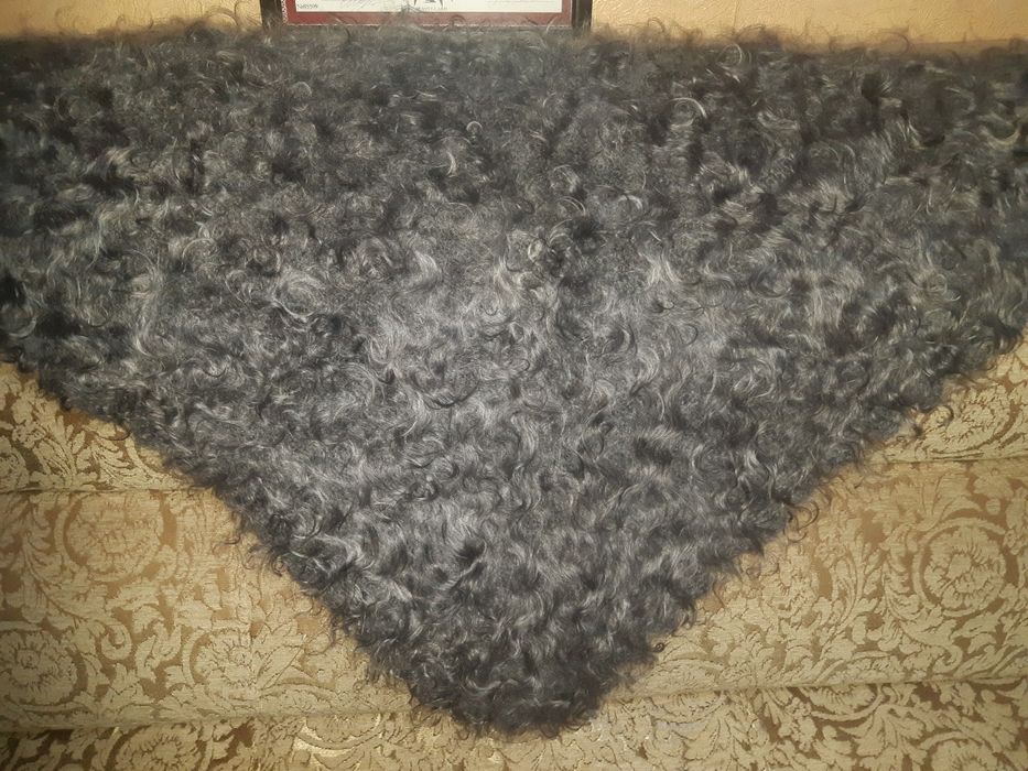 Пуховые шали из натурального козьего шерсти