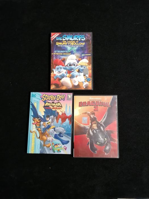 Lot dvd Strumfii/scooby doo
