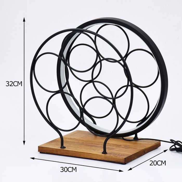 Светеща поставка за вино