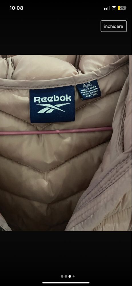 Geaca reebok noua
