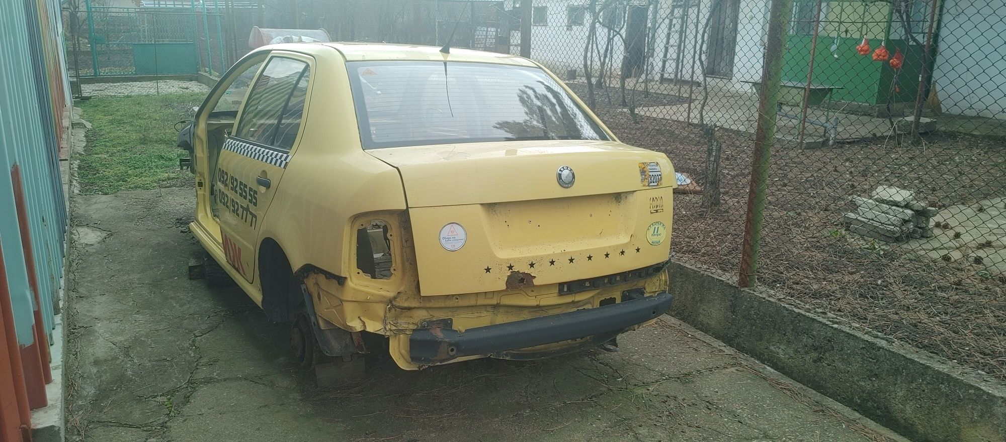 Fabia 1 от 2001 до 2006 на части букси и други