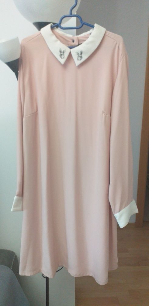 Rochie roz pudră măsură XL