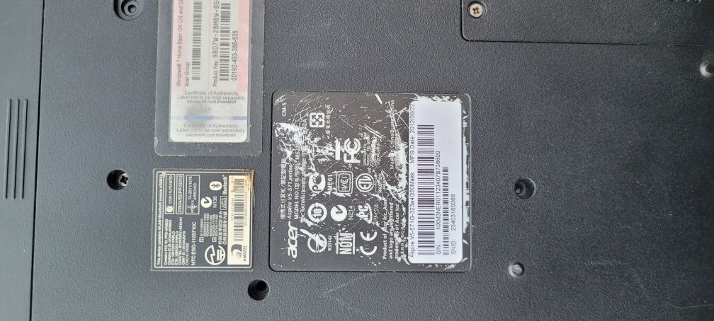 Aser aspire v5 571g