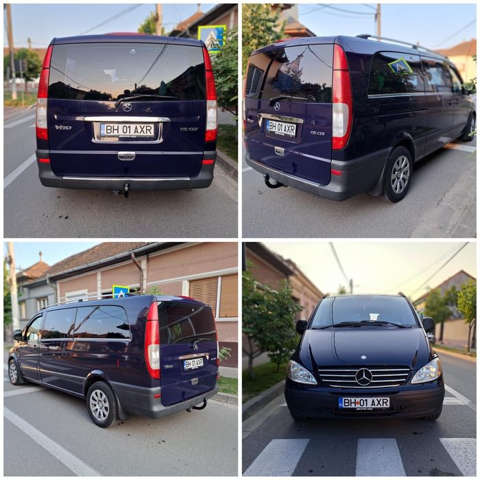 Mercedes-Benz Vito Extra-Long 115CDi, Automat, 7+1 locuri, an 2006.