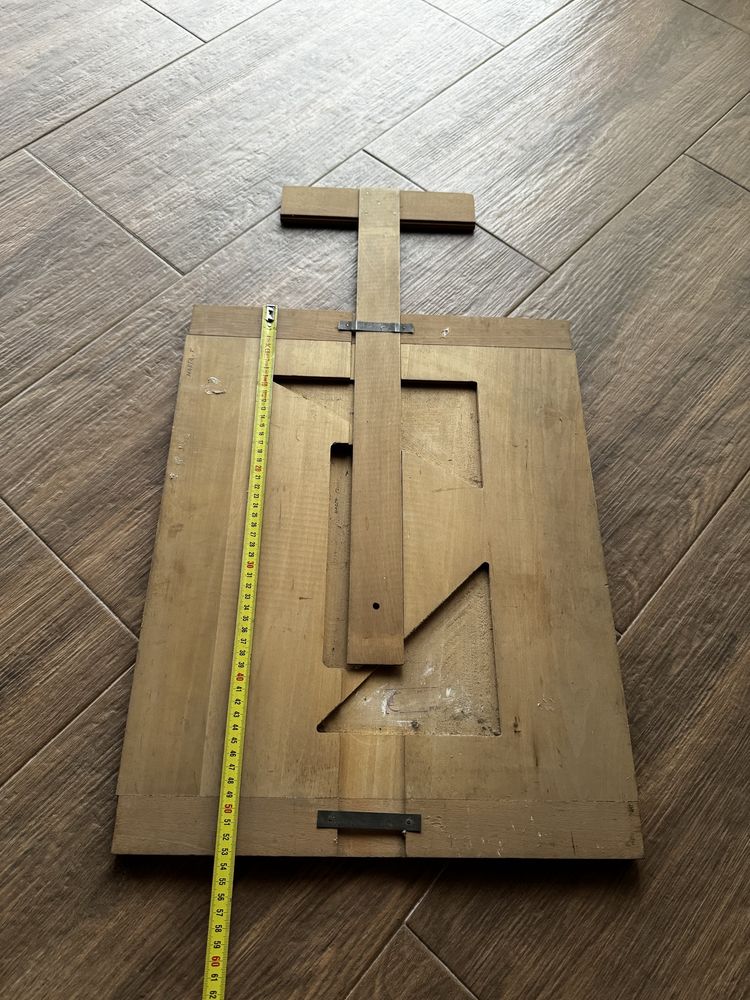 Planșă/Tablă din lemn - pentru desen technic.