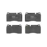Set placute frana punte fata Audi TT (8j3), 08.2006-06.2014, VW Touareg 7L/7P, 2002-2018; marca TRW GDB1670