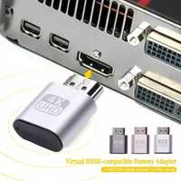 Эмулятор монитор для майнинг переходник ноутбук монитор ПК HDMI VGA