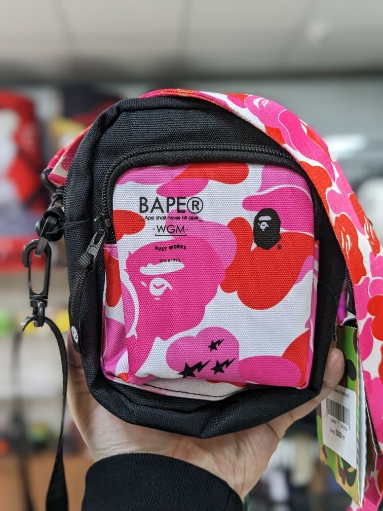 Сумка мессенджер BAPE, барсетка