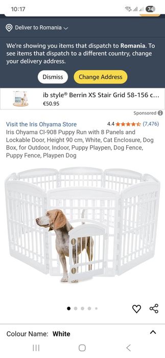 Tarc plastic pentru câini sau pisici