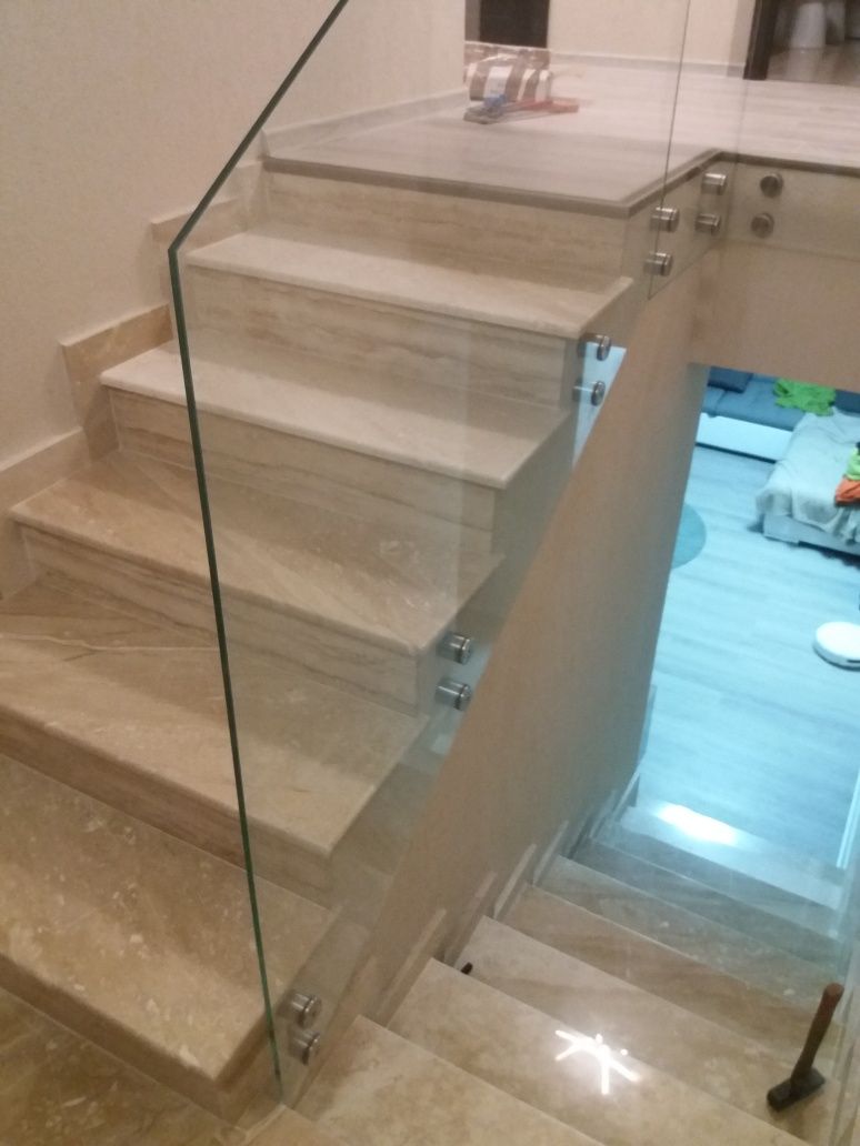 Terase sticla, cabine dus, balustrade