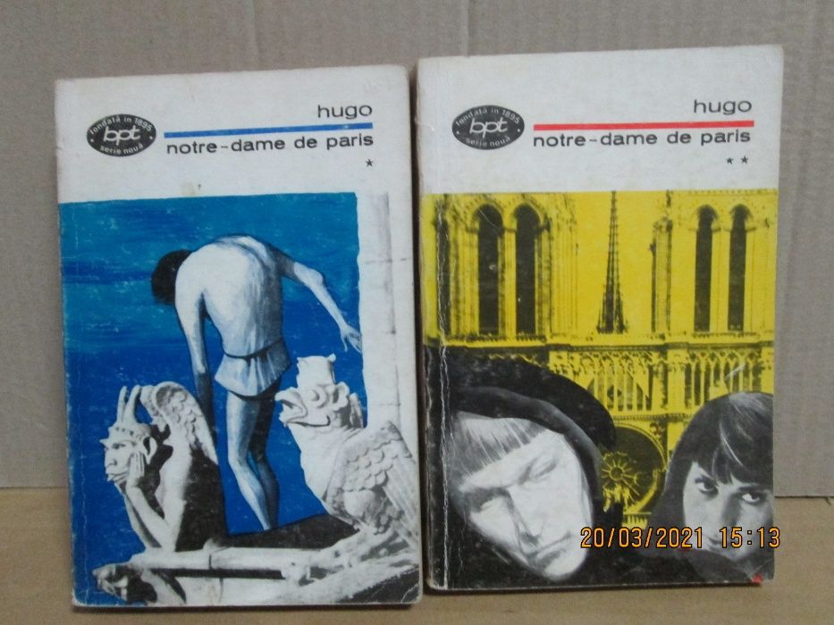 "Notre-Dame de Paris" - Victor Hugo - BPT- 2 vol - 1970