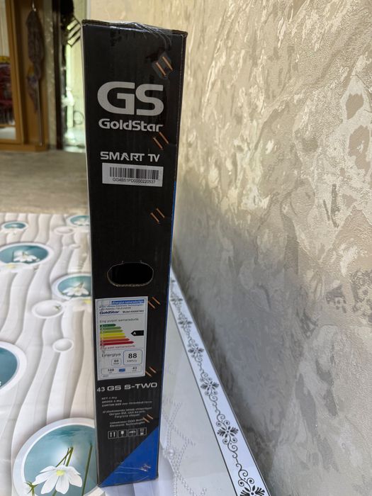 Televizor 43 Smart Goldstar Yangi Ochilmagan