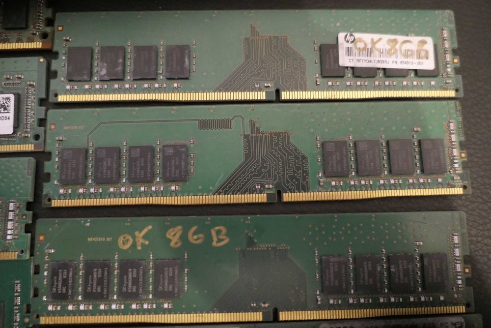 8 GB DDR4 Memorie Ram 4 GIGA Micron Crucial Hynix Transcend Samsung