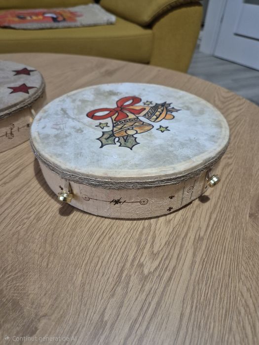 Vand toba / duba pentru colindat – piele naturala de caprioara