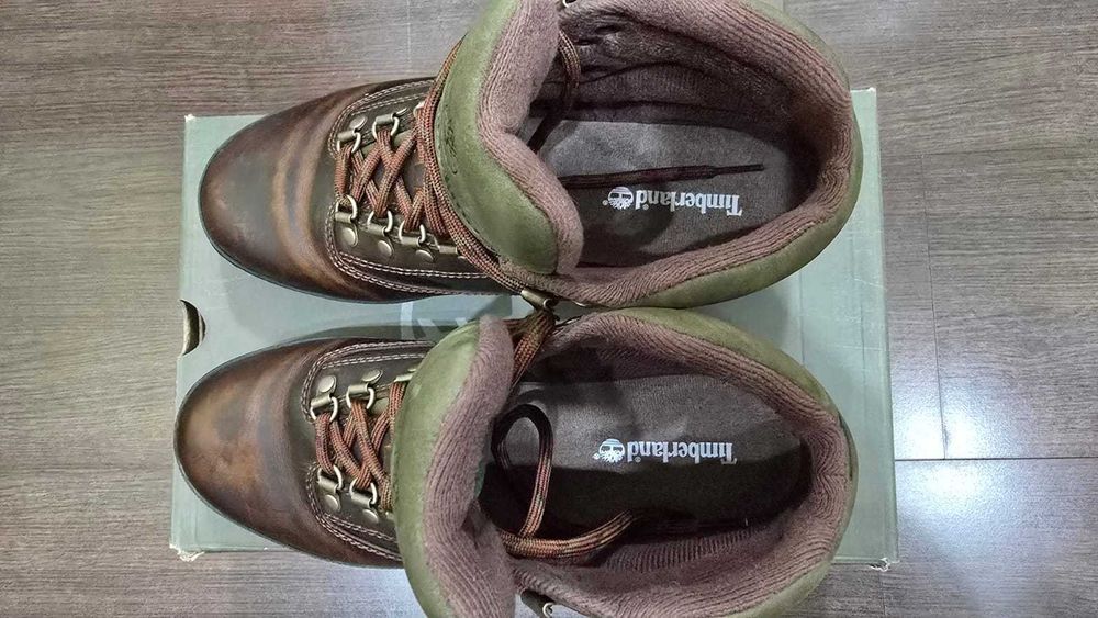 Timberland Hiker/Mid Boots Men's 6" Waterproof Leather Size 42