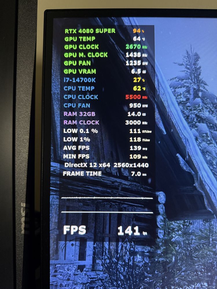 Игровой ПК i7-14700k + RTX 4080 SUPER