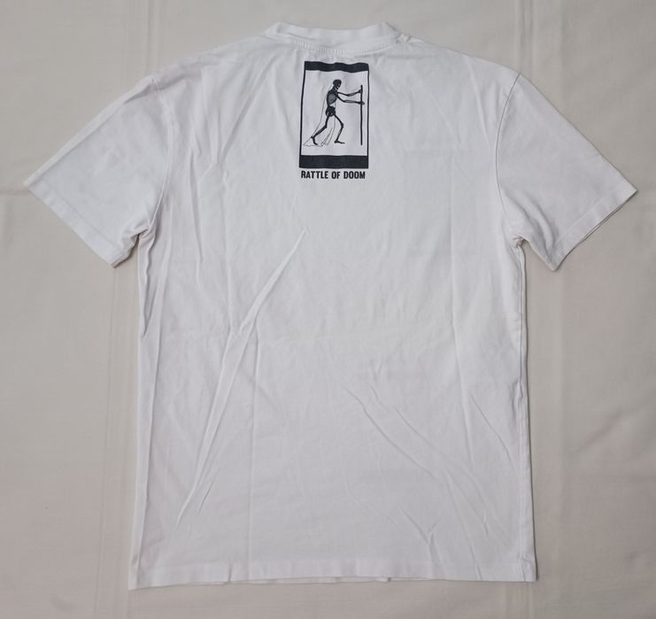 MCQ Alexander McQueen Skeleton Printed T-Shirt оригинална тениска S