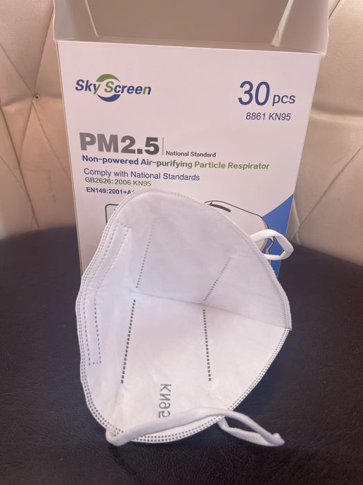 Măsti Non-powered Air-purifying Particle Respirator - Sky Screen FFP2