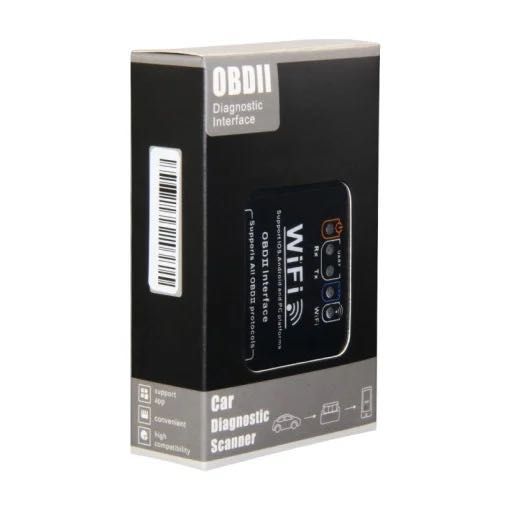 Interfata Diagnoza Auto Techstar OBD2 WiFi cu Cip ELM v1.5 Torque
