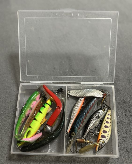 Комплект изкуствени примамки за спининг риболов