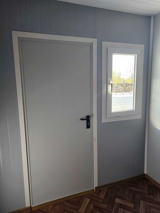 Container modular, birou, spatiu depozitare, organizare santier