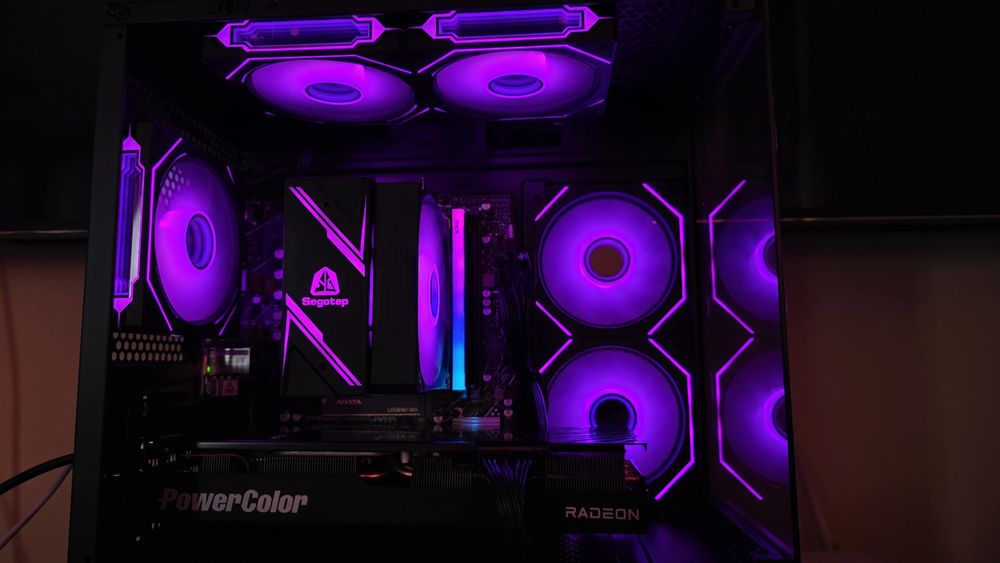 Pc gaming Ryzen 5 7500f, Rx 6800 16 gb