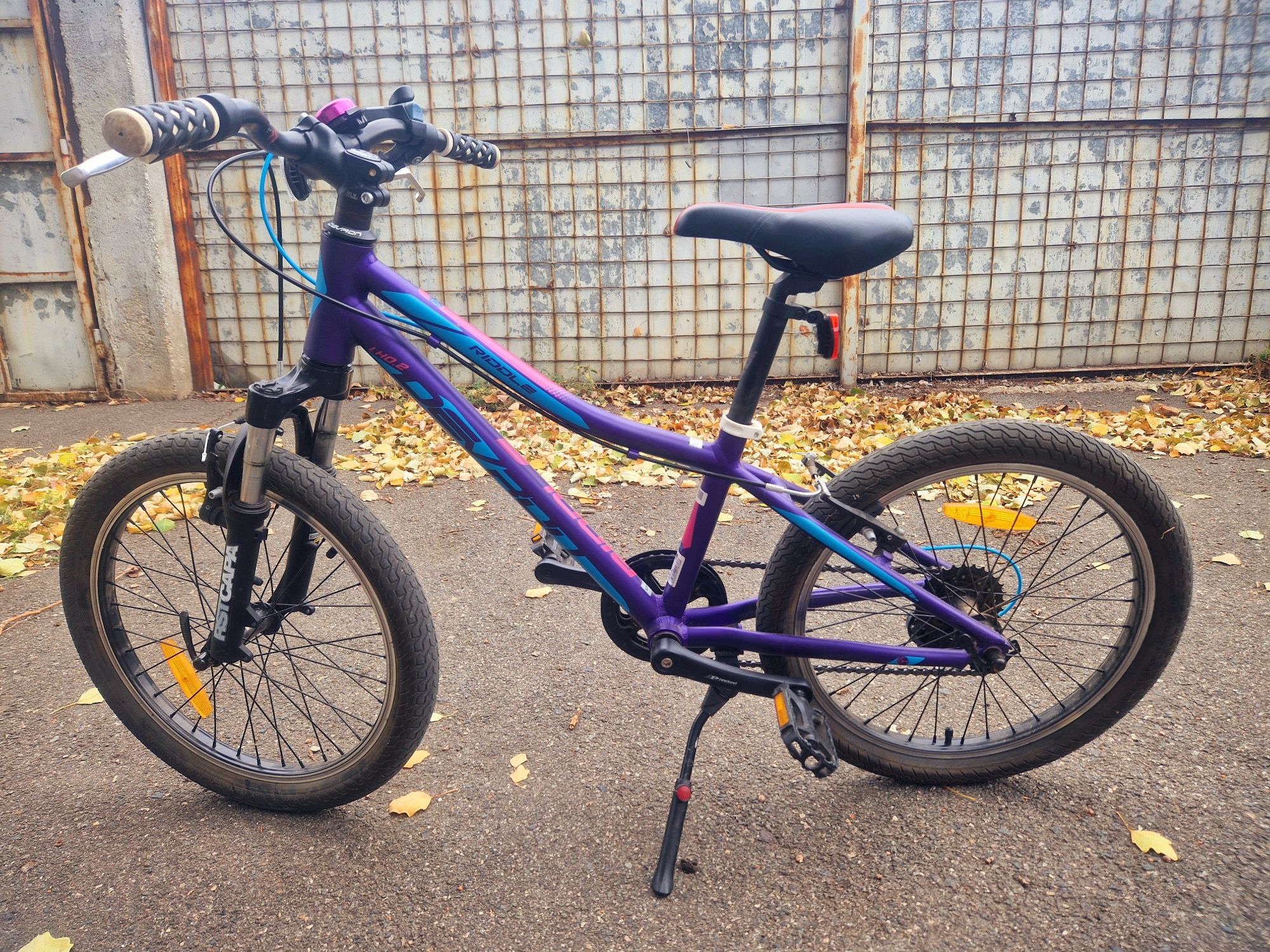 Mountainbike ușoară (cadru AL), roti 20 inch, copii 6-11 ani, Devron