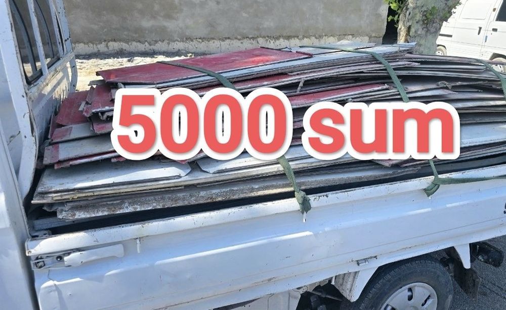 5000  sum Metallom Metalom Metal металлом Olamiz