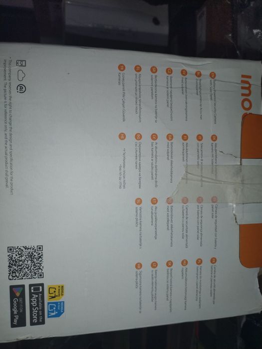 Imou 3MP WiFi соларна камера – IPC-K9ECP-3T0WE/FSP12-TYPEC