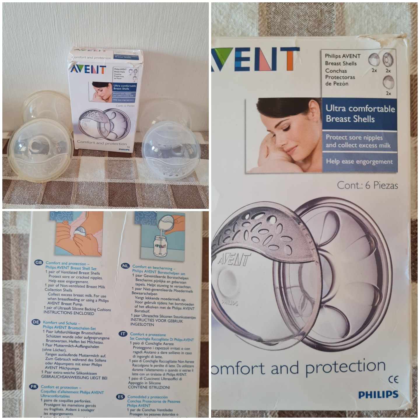 Pompă sân manuală Philips Avent/Biberoane/Cupe sân