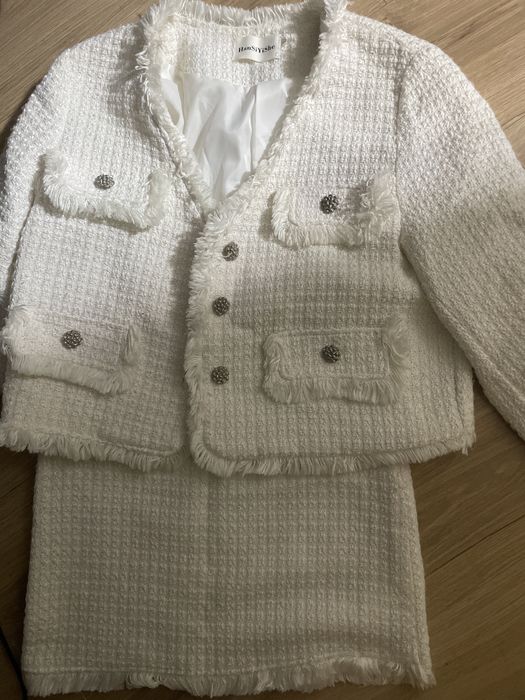 Твидовая двойка размер s за 8000тг