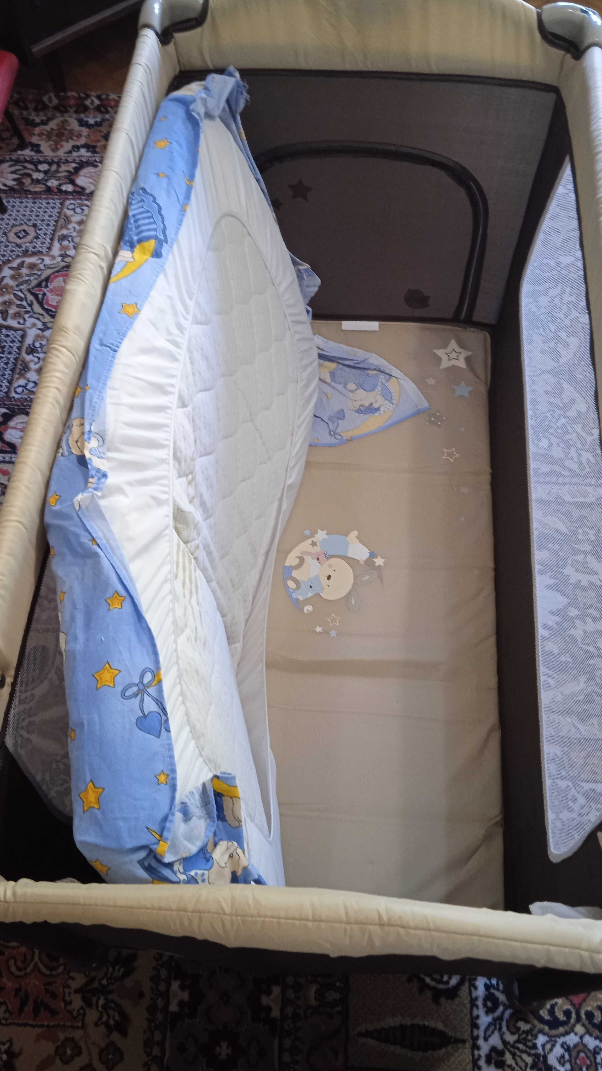 Детска кошара Sleepy бежов от Moni
