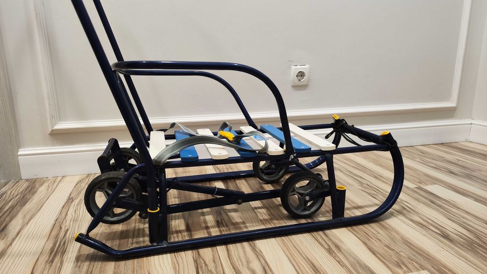 Санки детские с колесами