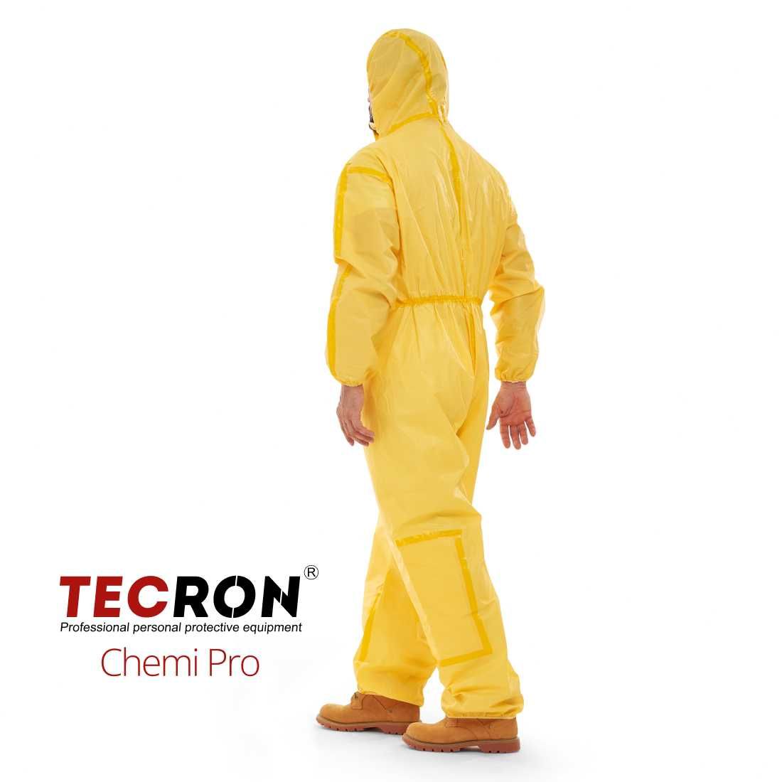 Комбинезон химической защиты TECRON Chemi Pro ТИП 3, химзащита 90 г/м