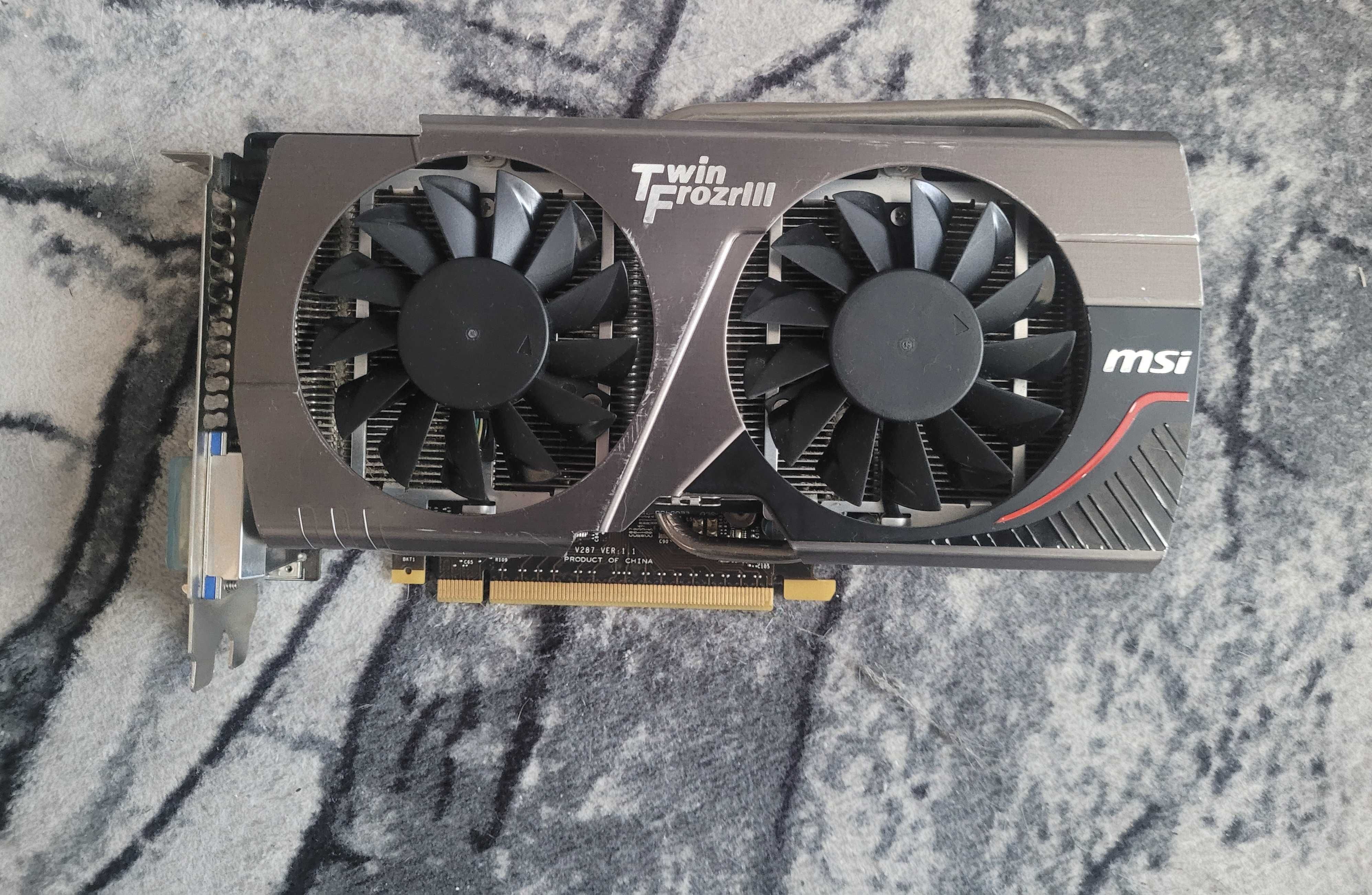 twin frozr iii msi видеокарта