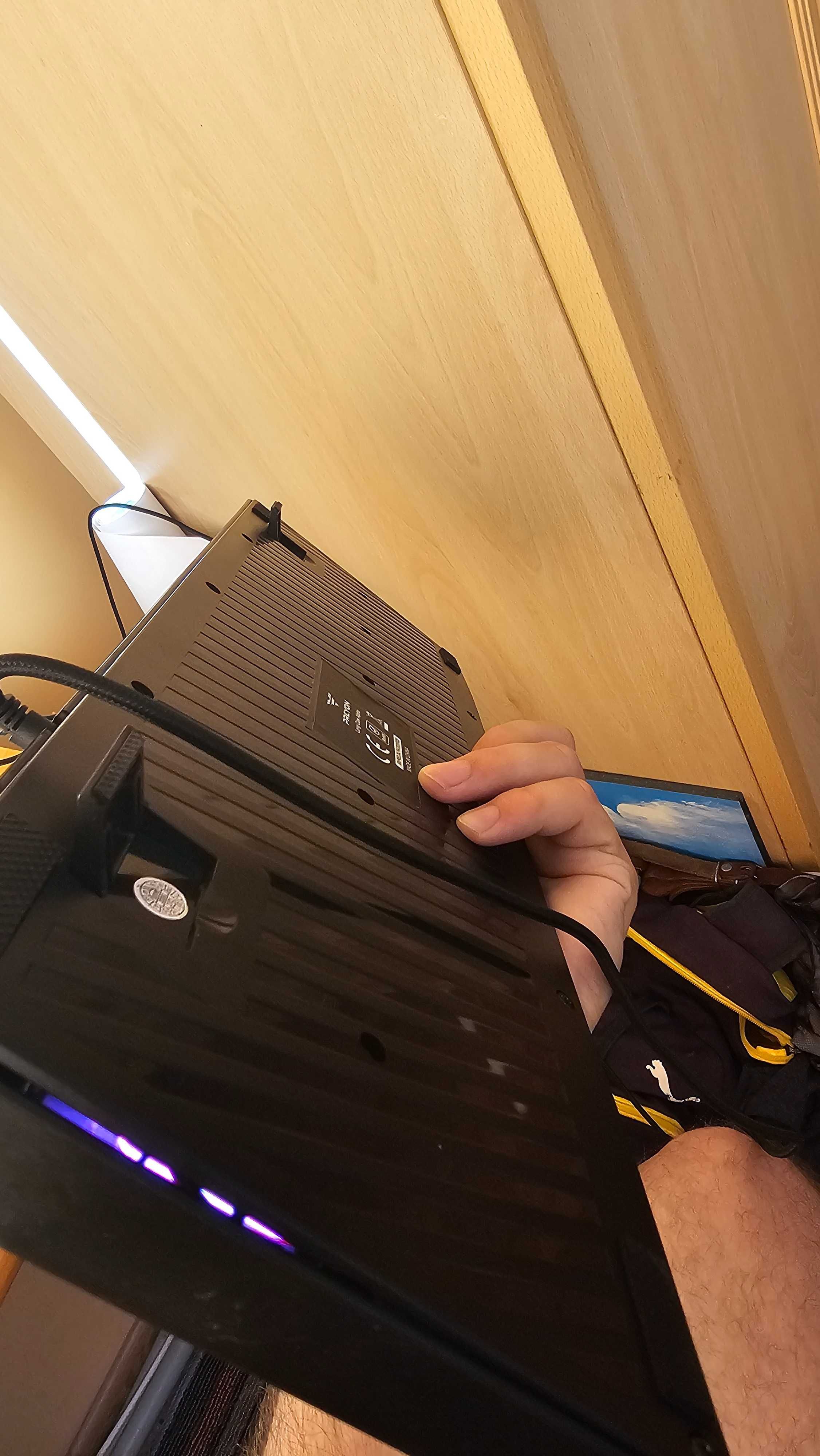 Клавиатура PREYON Long Claw Alpha PLCA104B, USB, RGB, черна