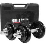 Set de 20Kg Gantere Reglabile și cutie de transport