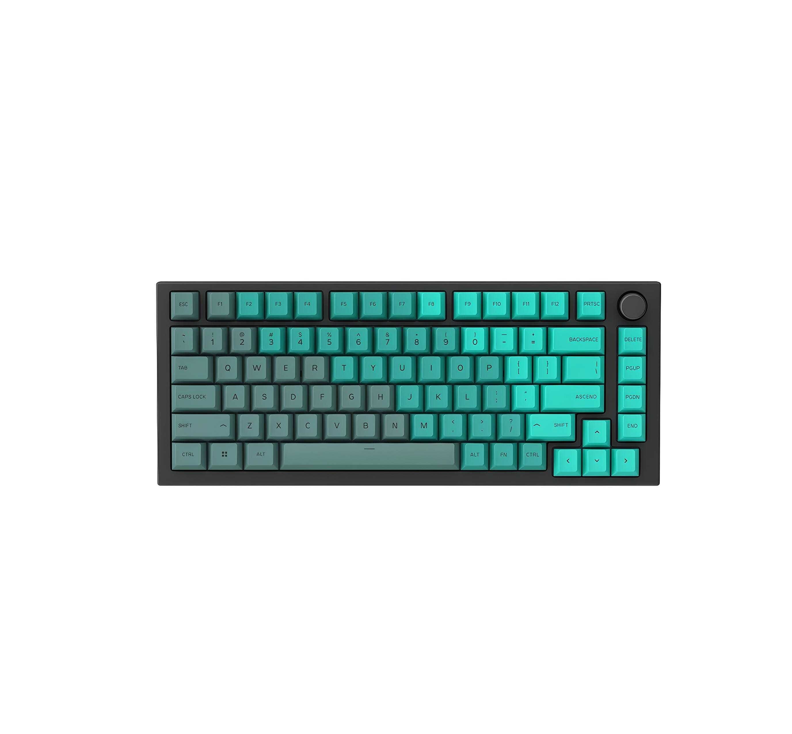 ^ Комплект кейкапов Glorious PBT Rain Forest Keycap