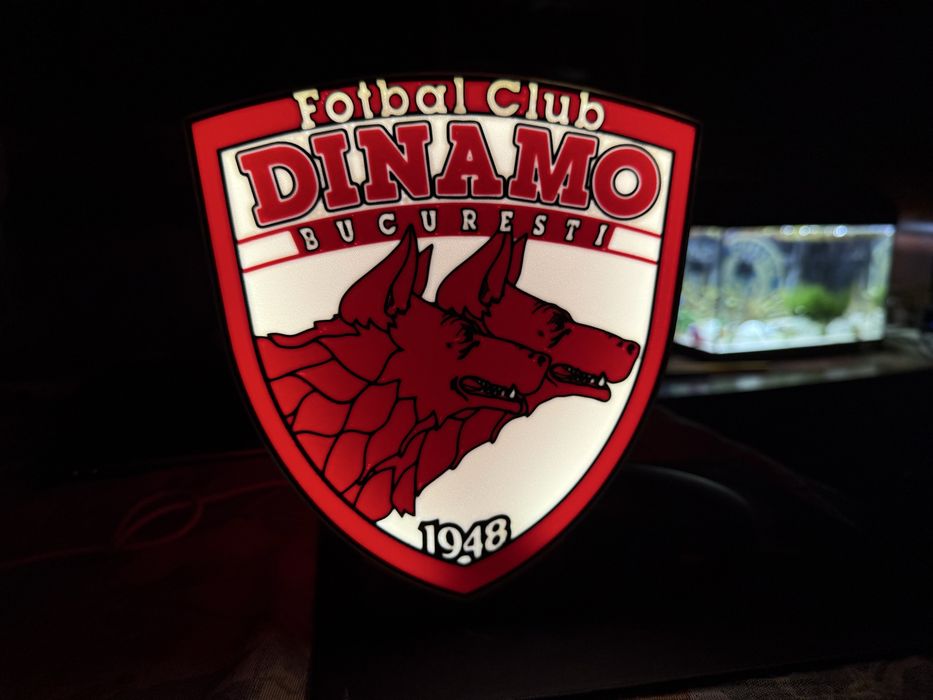 LampaLed Dinamo Manchester/Chelsea/Barcelona/Real/Steaua/Rapid