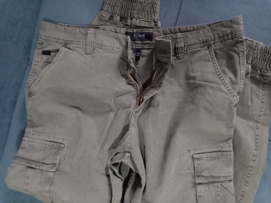 Джинсы карго мужские