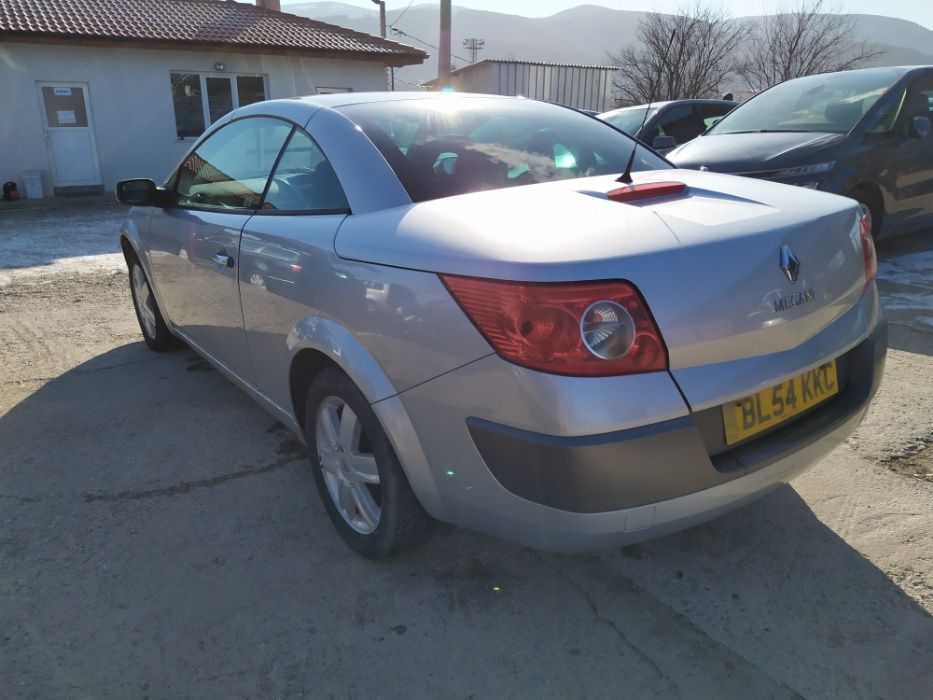 На части Рено Меган Кабрио 2005г. 1,6 бензин Renault Megane