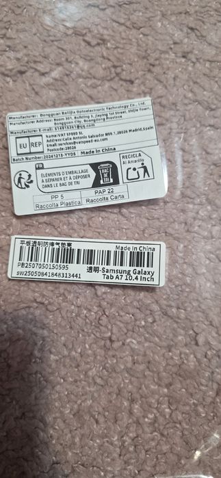 Husa tableta Samsung A7 de 10,4"