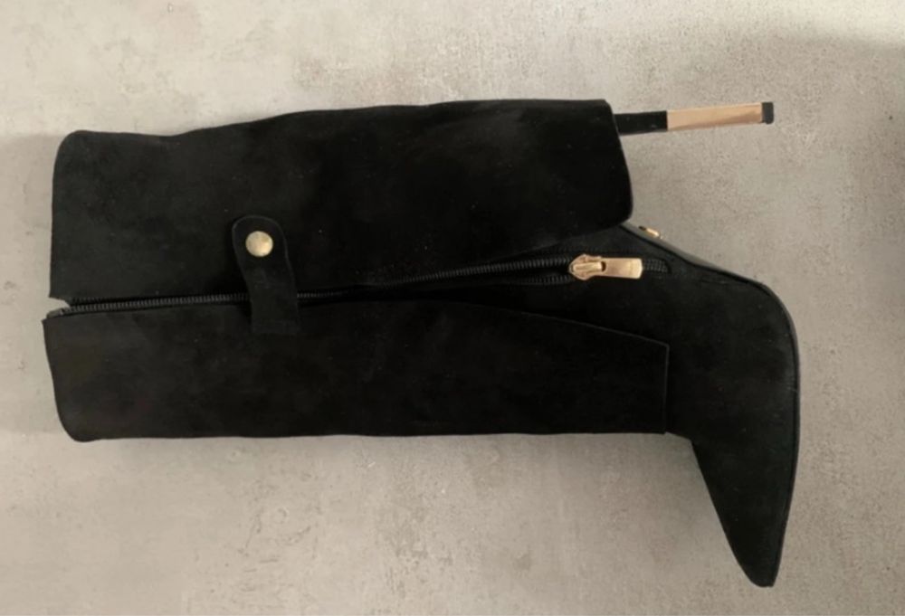 Cizme piele intoarsa 37,5