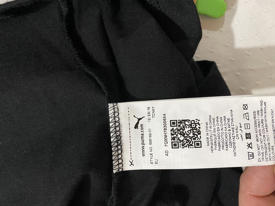 Tricou Original Puma BMW MOTORSPORT LOGO TEE Nou ; Marime XXL