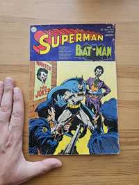 Revista benzi desenate comic book Superman Batman 1974