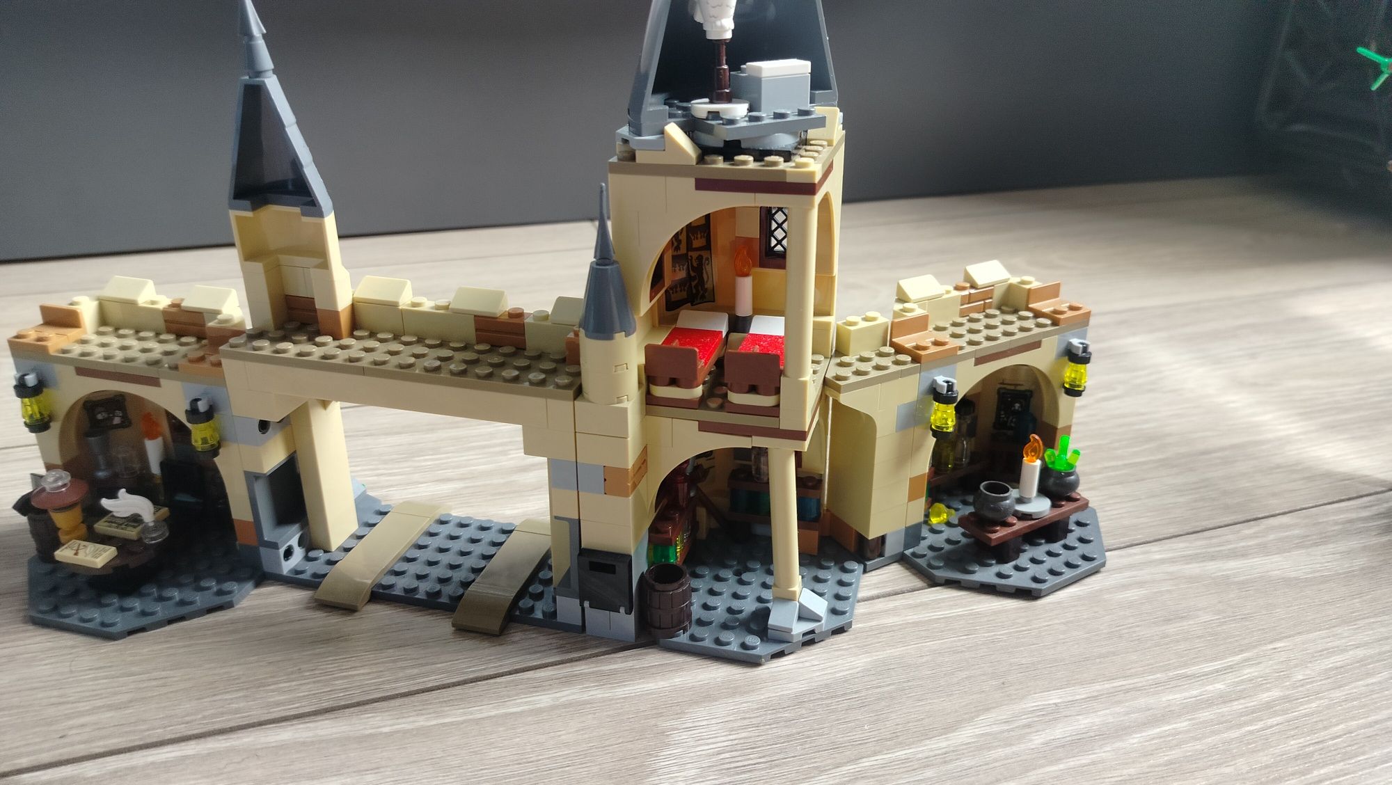 Lego Hogwarts Great Hall,Hogwarts Whomping Willow, Room of Requirement