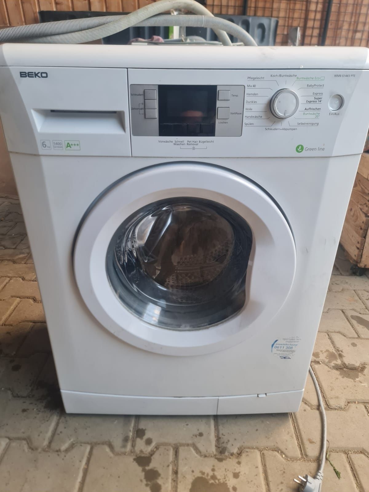 Mașina de spălat AEG/BEKO / de 6 și 7 kg